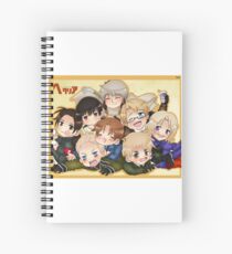Hetalia Gruppe Spiralblock