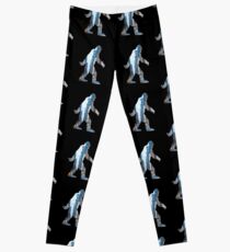 A Sasquatch Silhouette in New York City Leggings