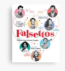 Falsettos 2016 Poster Metal Print