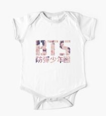BTS Flowers One Piece - Short Sleeve