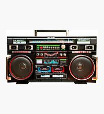 Huge Boombox Ghetto Blaster Photographic Print