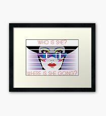 Who is She? Framed Print