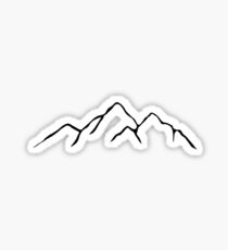 mountains Sticker