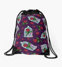 Rose of Enchantment Drawstring Bag