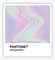 H.I.P.A.B - Holographic Iridescent Pantone Aesthetic Background Sticker
