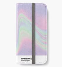 Vinilo o funda para iPhone HIPAB - Fondo estético holográfico iridiscente Pantone