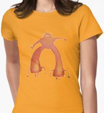 The Flaming Lips - Pink Robot Women's Fitted T-Shirt