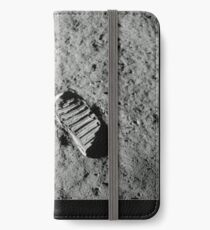 Vinilo o funda para iPhone Huella de Neil Armstrong