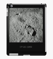Neil Armstrong Footprint iPad Case/Skin