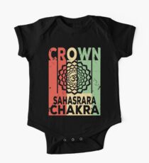 Yoga Crown Chakra Sahasrara Vintage Retro One Piece - Short Sleeve