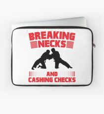 Breaking necks jiu jitsu Laptop Sleeve