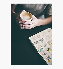 Latte Photographic Print