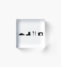 Level Up on Some Skills Acrylic Block