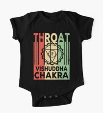 Yoga Throat Chakra Vishuddha Vintage Retro One Piece - Short Sleeve