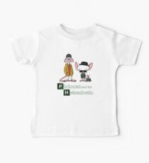 Pinkman and the Heisenbrain Breaking Bad Baby Tee