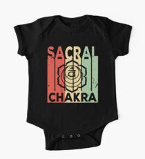 Yoga Sacral Chakra Vintage Retro One Piece - Short Sleeve