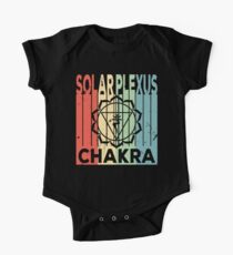 Yoga Solar Plexus Chakra Vintage Retro One Piece - Short Sleeve
