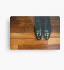 Wood Metal Print