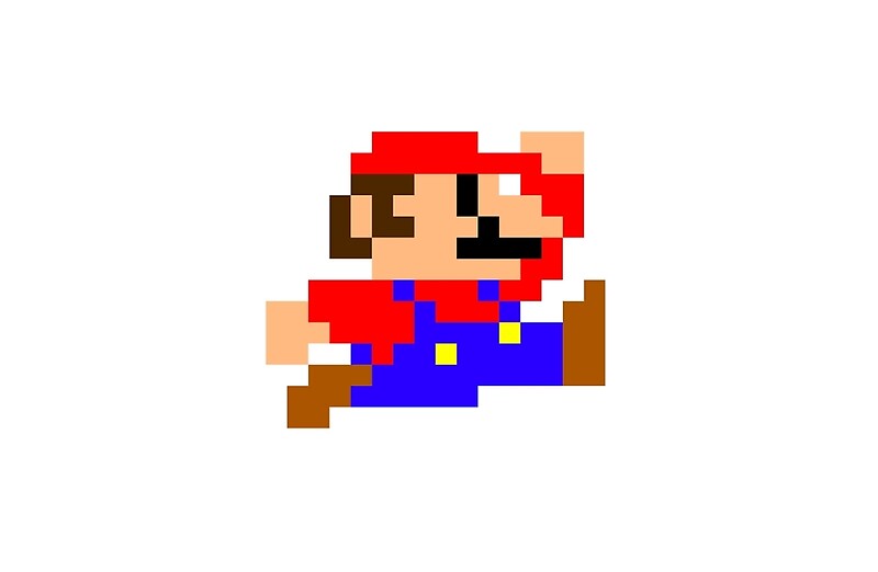 "Super Mario - Pixel - Retro Games" Studio Pouches by ...