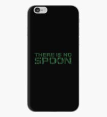 There Is No Spoon Matrix Cool Movie Quote Sci Fi iPhone Case