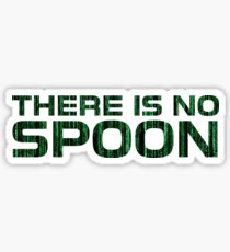There Is No Spoon Matrix Cool Movie Quote Sci Fi Sticker
