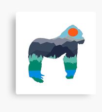 Gorilla Days Canvas Print