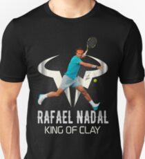 Rafael Nadal König von Lehm Unisex T-Shirt