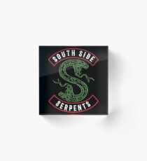 Southside Sepents Acrylic Block