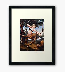 Parks and Recreation - Jerry's Painting Framed Print