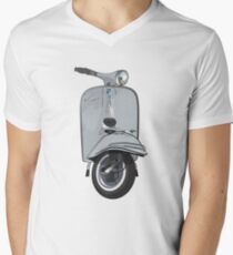 Vintage Vespa 150 - Grey Men's V-Neck T-Shirt