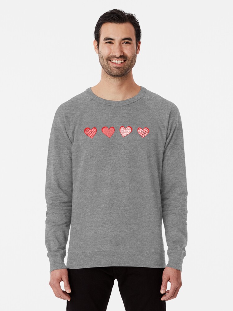 mens patterned sweatshirts