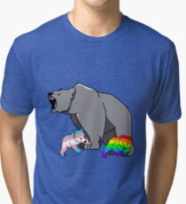 Mama / Papa Bär LGBT Pride Vintage T-Shirt