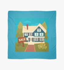 Real Estate Banner. House for Sale Scarf