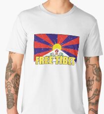 Free Tibet Tribute Men's Premium T-Shirt