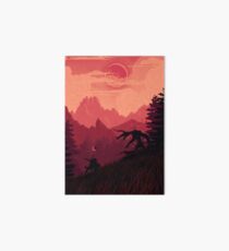 Under A Blood Moon Art Board
