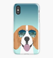 Beagle dog pattern ombre beagles summer cute gifts for dog lover dog breeds by PetFriendly iPhone Case