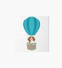 Beagle dog portrait hot air balloon gifts for dog lover dog breeds by PetFriendly Art Board