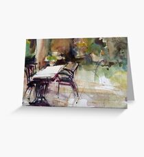 The Patio Greeting Card