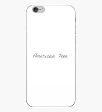 American Teen Words iPhone Case