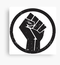 Black Power Canvas Print