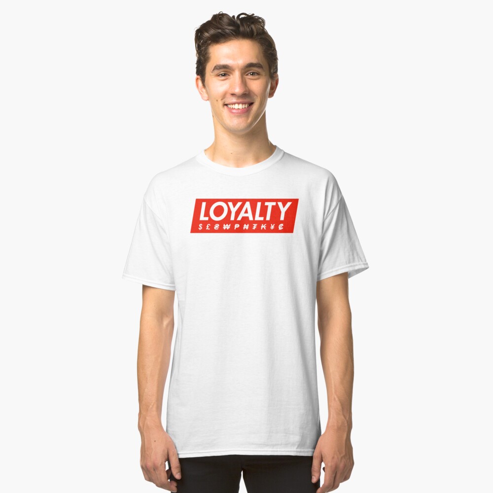 loyalty over money shirt