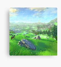 Atem des Wilden - Feld Leinwanddruck