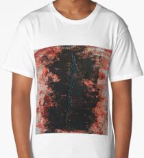 red and black Long T-Shirt
