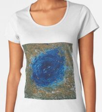 blue green Women's Premium T-Shirt