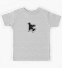 Serenity Bird - Black Kids Tee
