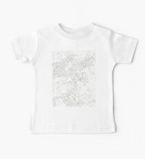Geometric - Urban Blocks White Baby Tee