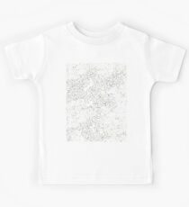 Geometric - Urban Blocks White Kids Tee