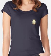 The Shimmering Ostrich Egg Women's Fitted Scoop T-Shirt