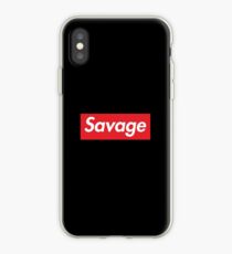 Savage Red Box Merchandise iPhone Case