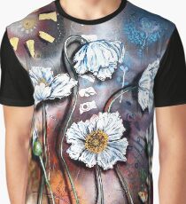 White Poppies (Finding Beauty in Chaos Series) Graphic T-Shirt